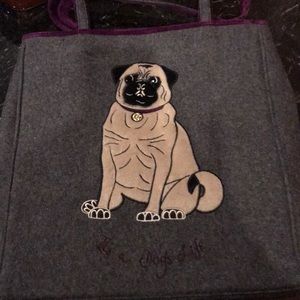 Lulu Guinness Pug Tote